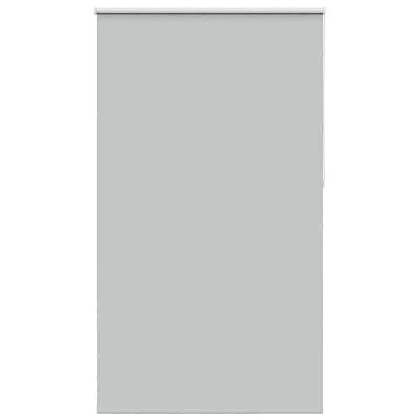vidaXL Roller Blind Blackout Light Grey 140x230 cm Fabric Width 136.6 cm Polyester