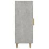 vidaXL Sideboard Concrete Grey 34.5x34x90 cm Engineered Wood