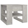 vidaXL Coffee Table Concrete Grey 55,5x55x45 cm Engineered Wood