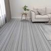 vidaXL Flooring Planks 55 pcs Light Grey 5.11 m&sup2; PVC