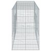 vidaXL Gabion Basket with Cover 300x100x150 cm Galvanised Iron