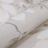 vidaXL Wallpaper 3D Flower Pattern Grey 10x0.53 m Non-woven