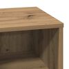 vidaXL Bedside Cabinet Artisan Oak 50 x 34.5 x 50 cm Engineered wood