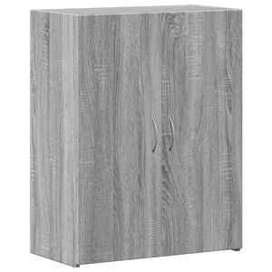 vidaXL File Cabinet Grey Sonoma 60x32x77.5 cm Engineered Wood