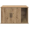 vidaXL Cat House Artisian Oak 85 x 55 x 50 cm Engineered Wood