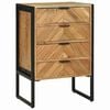 vidaXL Sideboard 50 x 35 x 75 cm Solid Acacia wood