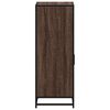 vidaXL Bathroom Cabinet Brown Oak 35x37.5x100 cm Engineered Wood
