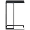 vidaXL Side Table Black 40x30x59 cm Engineered Wood