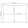 vidaXL Sunshade Sail Oxford Fabric Rectangular 2.5x4.5 m Terracotta