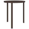vidaXL Side Tables 3 pcs Brown Poly Rattan