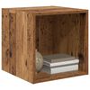 vidaXL Wall Cabinet 2 pcs Old Wood 37 x 37 x 37 cm Engineered Wood