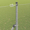 vidaXL Fence Post Silver 50 x 1.6 m (16 x 16 mm mesh) Steel