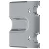vidaXL Bracket 12 pcs Zinc-coated 106 x 55 x 1.5mm Steel