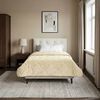 vidaXL Summer Duvet Cream 135 x 200 cm Microfiber and Teddy fleece