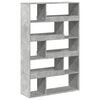 vidaXL Bookcase Concrete Grey 100x33x156,5 cm Engineered Wood