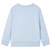 Kids' Sweatshirt Soft Blue Melange 104