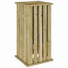 vidaXL Planter Brown 33 x 33 x 65 cm Impregnated pine wood