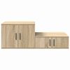 vidaXL Storage Cabinet 2 pcs Sonoma Oak 127 x 41 x 40 cm