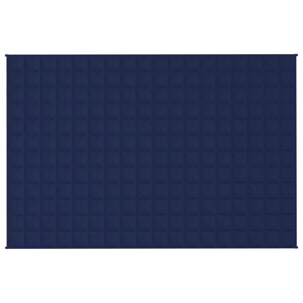 vidaXL Weighted Blanket Blue 122x183 cm 5 kg Fabric