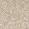vidaXL Area Rugs Rectangular Natural and White 240 x 340 cm Jute
