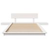vidaXL Bed Frame White 80 x 200 cm Wood