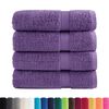vidaXL Premium Shower Towels SOLUND 4 pcs Purple 70x140 cm 600 gsm
