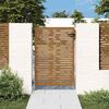 vidaXL Garden Gate 85 x 125 cm Powder-coated steel Black Lockable