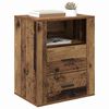 vidaXL Bedside Cabinet Old Wood 35 x 50 x 60 cm Engineered Wood