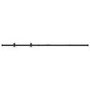 vidaXL Mini Sliding Cabinet Door Kit Carbon Steel 122 cm