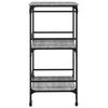 vidaXL Kitchen Trolley Grey Sonoma 60.5x50x105 cm Engineered Wood