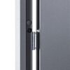 vidaXL Front Door Anthracite 90x200 cm Aluminium