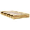 vidaXL Bed Frame without Mattress 80x200 cm Solid Wood Oak