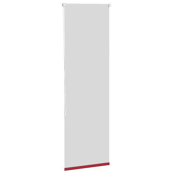 vidaXL Roller Blind Blackout Red 60x130 cm Fabric Width 55.7 cm Polyester