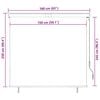 vidaXL Outdoor Roller Blind 160x250 cm Anthracite