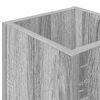 vidaXL Umbrella Stand Grey Sonoma 20 x 20 x 55.5 cm Engineered Wood