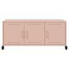 vidaXL TV Cabinet Pink 100.5x39x43.5 cm Steel