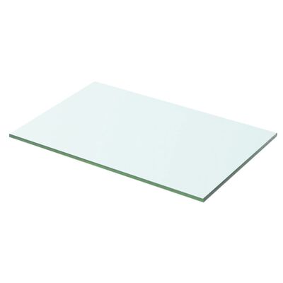 vidaXL Shelf Panel Glass Clear 50x25 cm