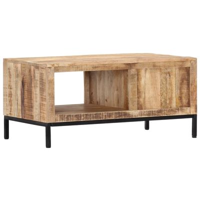 vidaXL Coffee Table 88x50x42 cm Solid Mango Wood