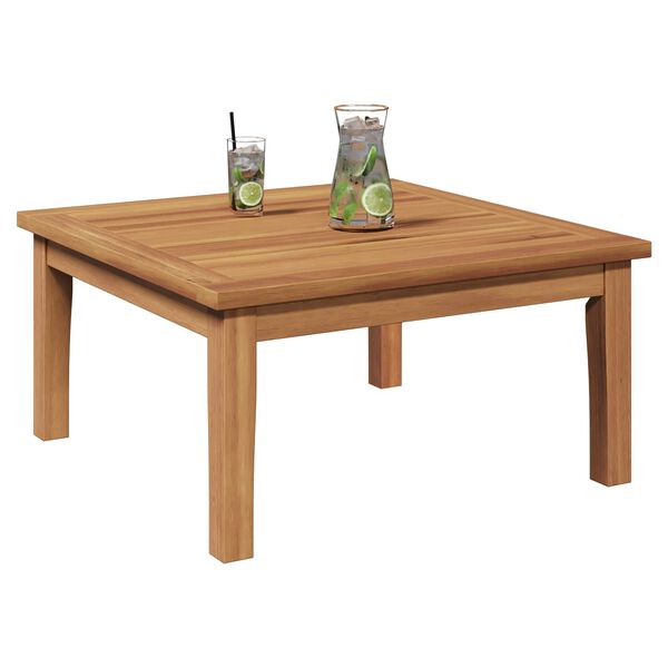 vidaXL Garden Table Brown Solid Teak wood
