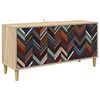 vidaXL TV Cabinet OMMEN 102 x 33 x 50 cm Sonoma Engineered Wood