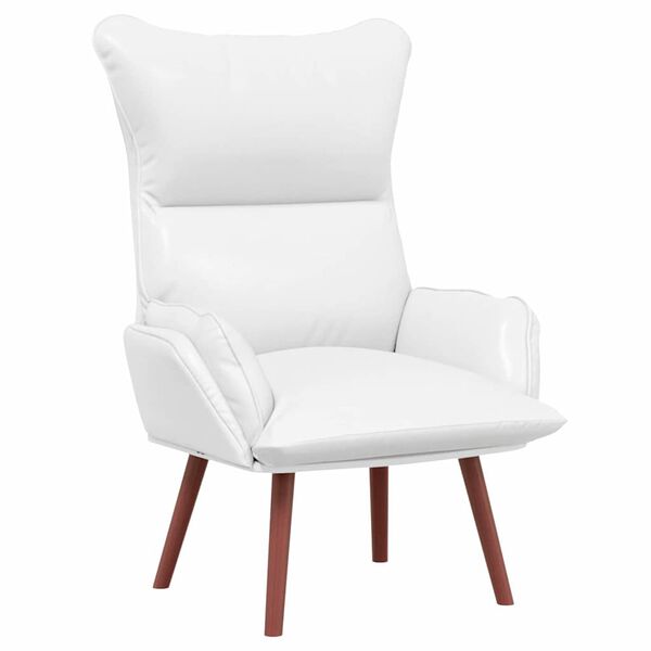 vidaXL Armchair White 69 x 74 x 93 cm Artificial Leather