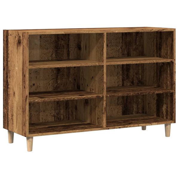 vidaXL Sideboard Old Wood 103.5x35x70 cm Engineered Wood