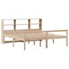 vidaXL Bookcase Bed without Mattress 180x200 cm Super King Solid Wood Pine