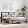 vidaXL Bed Frame without Mattress Sonoma Oak 137x190 cm Engineered Wood