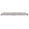 vidaXL Bed Frame without Mattress Concrete Grey 200x200 cm