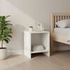vidaXL Bedside Cabinets 2 pcs White 35x30x40 cm Solid Pinewood