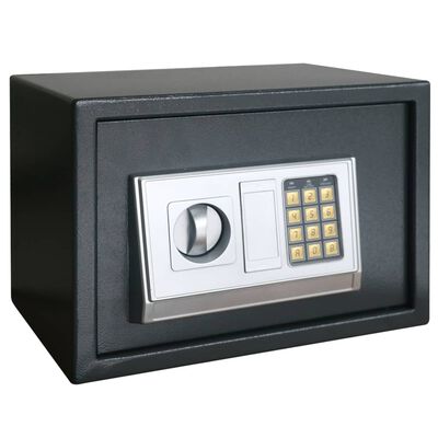 vidaXL Electronic Digital Safe with Shelf 35x25x25 cm