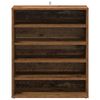 vidaXL Shoe Cabinet Old Wood 60x35x70 cm Engineered Wood