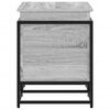 vidaXL Storage Box with Lid Grey Sonoma 80x40x51.5 cm Engineered Wood