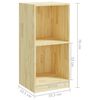 vidaXL Side Cabinet 35.5x33.5x76 cm Solid Pinewood